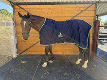 MACKEY CLASSIC COOLER BLANKET IN SELF-BAG - NAVY