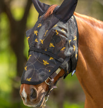Bee Mine Fly Mask with Ears and Detachable Nose