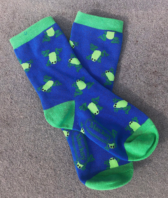 BAMBOO CREW SOCK -FLYING FROGS