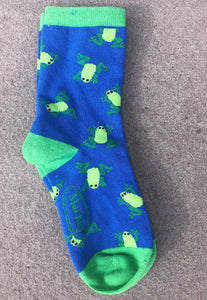 BAMBOO CREW SOCK -FLYING FROGS